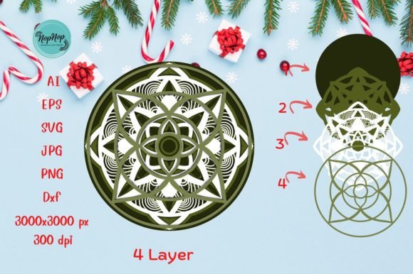3D Multi Layers Mandala V2: A Creative Tool for Digital Designers