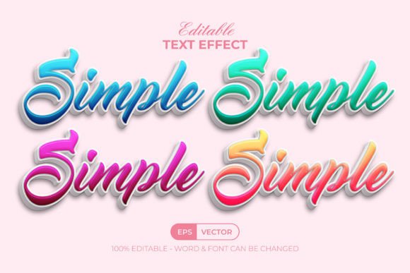 3D Text Effect Style 4 Different Color: A Strategic Tool for Creative Professionals