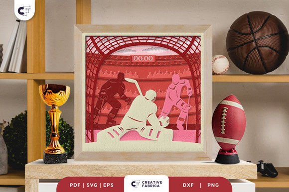 Field Hockey 3D Layered Papercut SVG: A Strategic Tool for Creative Branding and Unique Decor