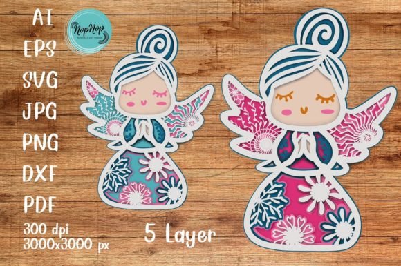 Little Princess 3D SVG: A Versatile Design for Creative Projects
