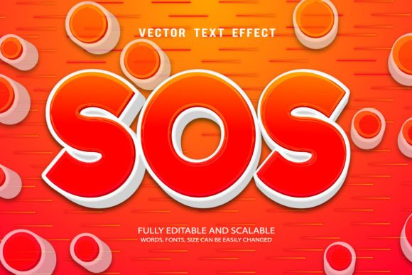 SOS 3D Editable Text Effect Vector: A Practical Guide for Designers and Content Creators