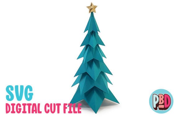 Spruce Tree 3D Papercraft: A Festive Addition to Your Holiday Decor